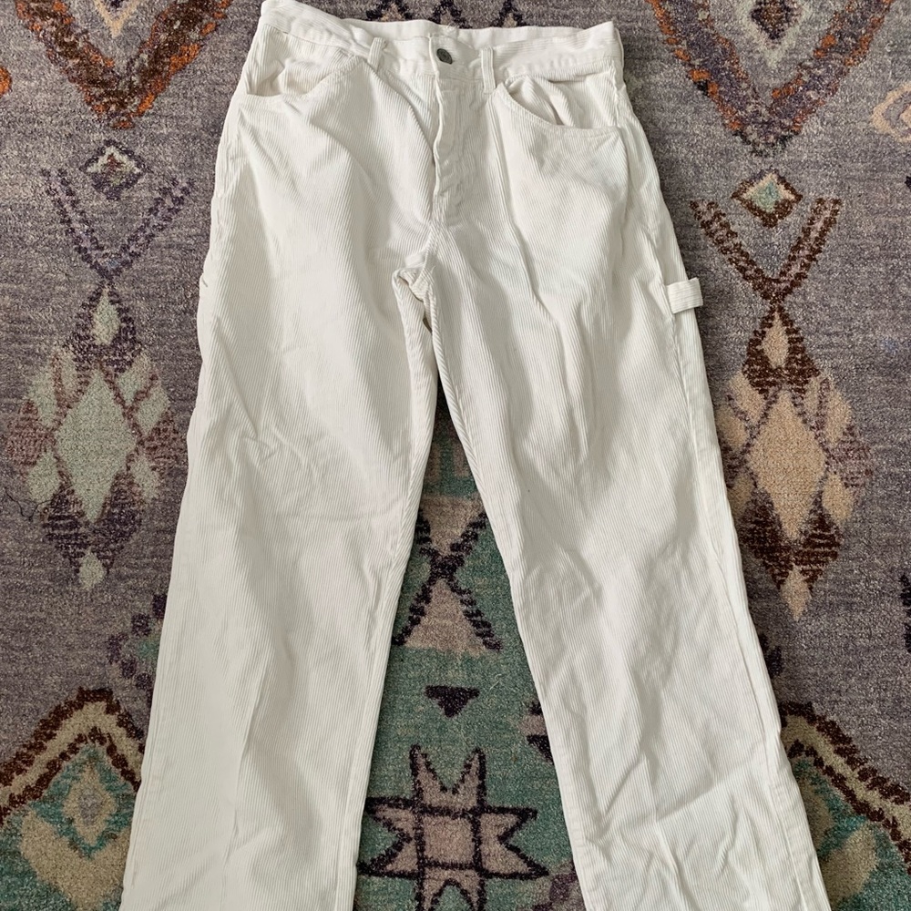 John Galt Corduroy Straight Leg Pants